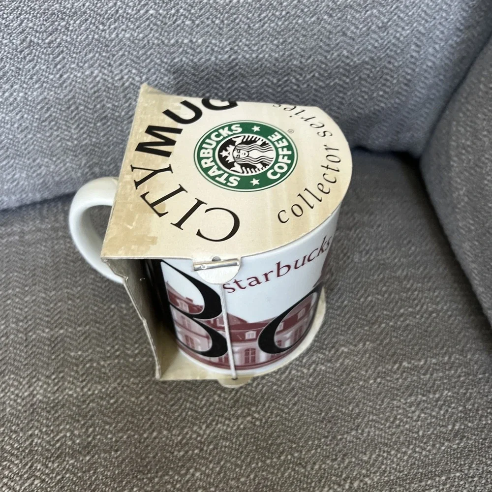 STARBUCKS BONN , GERMANY 2002 Collector Series Coffee MUG New